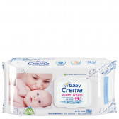 Влажни кърпички WATER, 72 бр. Baby crema 348490 
