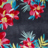 Плажна кърпа с флорален принт и ресни, цвят: Многоцветен Tuc Tuc 34854 2