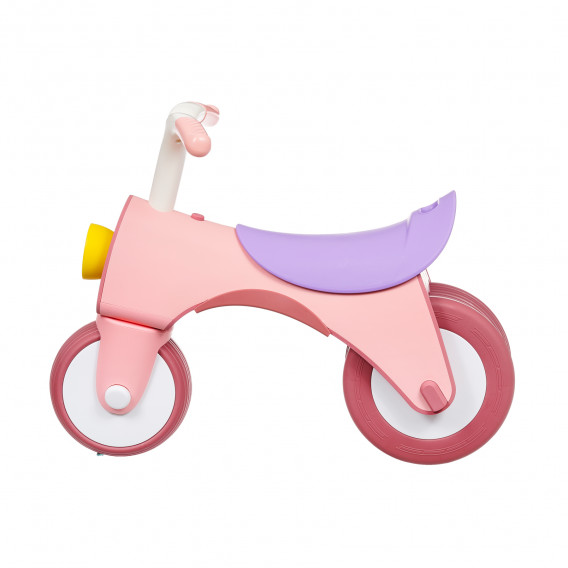 Детски велосипед за баланс с две колела, със звук и светлина, розов SNG 349265 2