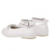 Обувки тип балерини с верижка, сребристи ASSO 349486 3