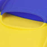 Комплект плавници, размер XS, син с жълто  349665 6