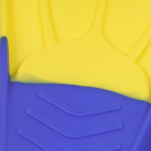 Комплект плавници, размер XS, син с жълто  349666 7
