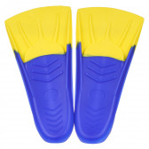 Комплект плавници, размер S, син с жълто  349697 3