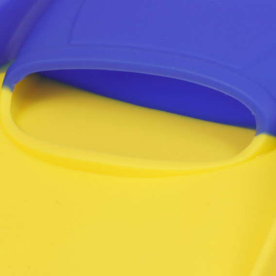 Комплект плавници, размер S, син с жълто  349700 6