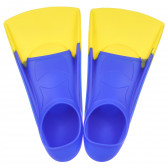 Комплект плавници, размер М, син с жълто  349724 2