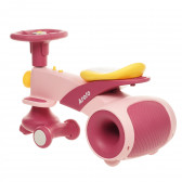 Детско баланс колело със звук и светлина, розов SNG 349735 3