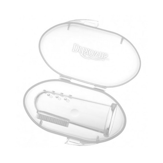 Силиконов пръстов накрайник за миене на зъби DrBrown's 35086 3