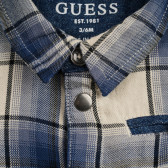 Риза с къс ръкав и щампа на гърба Guess 352123 3