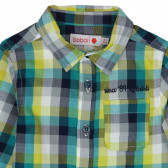 Памучна риза с дълъг ръкав и бродерия за бебе Boboli 353 3