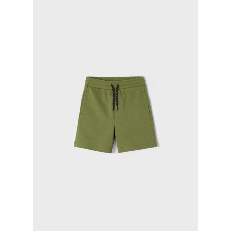 Къси панталони основен модел, зелен  354566