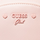 Раница с монограм за момиче, розова Guess 357148 3