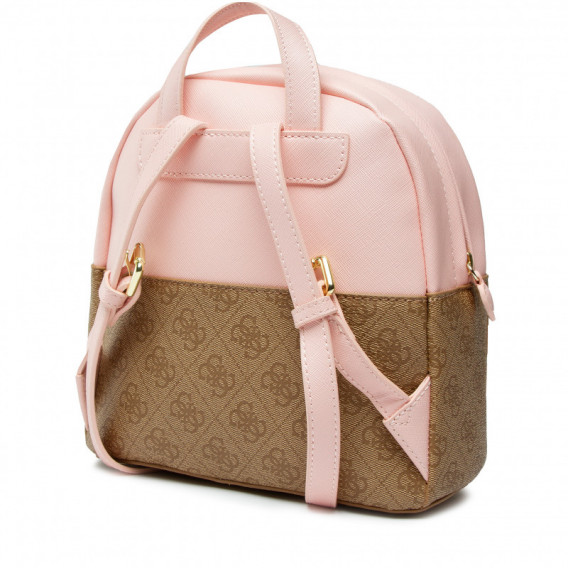 Раница с монограм за момиче, розова Guess 357150 5