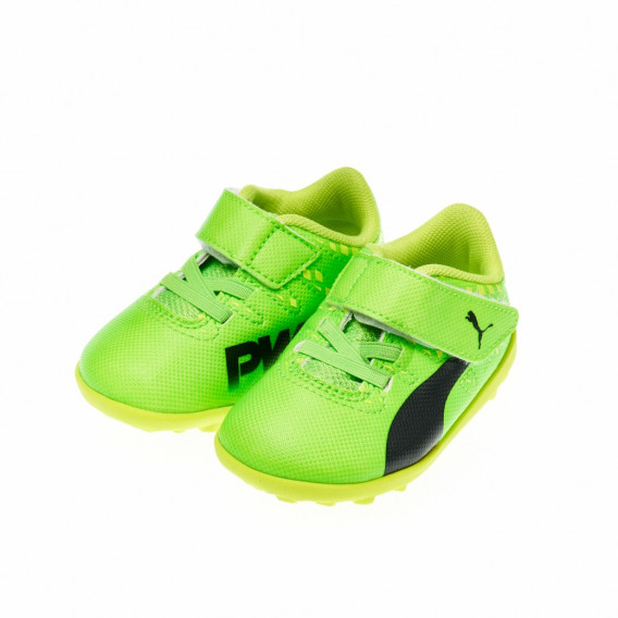 Футболни обувки с велкро закопчаване, зелени Puma 35833 