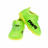 Футболни обувки с велкро закопчаване, зелени Puma 35834 2