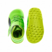 Футболни обувки с велкро закопчаване, зелени Puma 35836 4