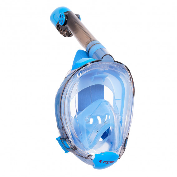 Маска за шнорхелинг, размер L/XL, светло синя ZIZITO 358994 4