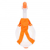 Детска маска за шнорхелинг, размер XS, оранжева ZIZITO 359095 5