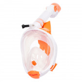 Детска маска за шнорхелинг, размер XS, оранжева ZIZITO 359099 6