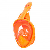 Детска цяла маска за шнорхелинг, размер XS, оранжева Zi 359546 2