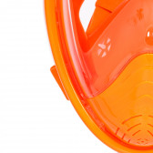 Детска цяла маска за шнорхелинг, размер XS, оранжева Zi 359566 7