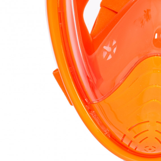 Детска цяла маска за шнорхелинг, размер XS, оранжева Zi 359566 7