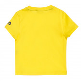 Памучна тениска с щампа Bugs Bunny, жълта Fila 360192 4