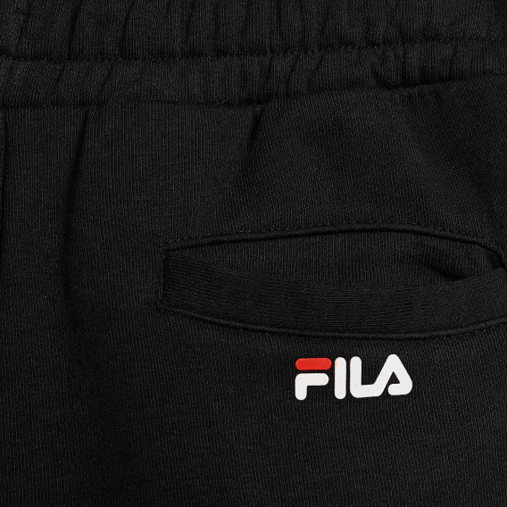 Спортен панталон с логото на бранда, черен Fila 360487 3