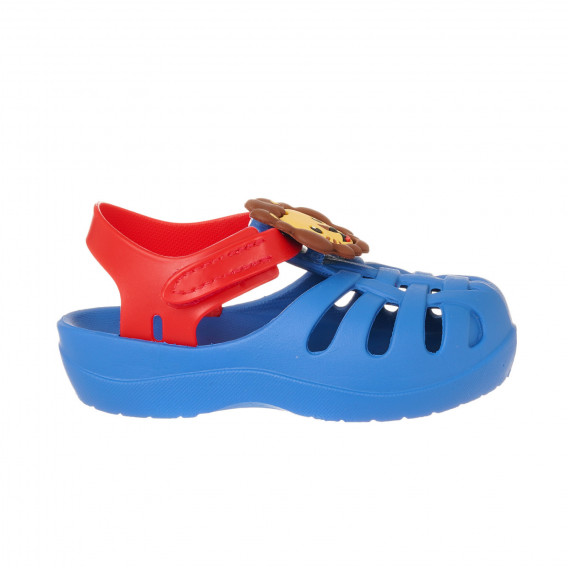 Ароматизирани гумени сандали за бебе, сини Ipanema 361443 