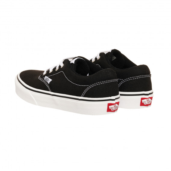 Гуменки с името на бранда и бели акценти, черни Vans Гуменки с името на бранда и бели акценти, черни Vans 361566 3