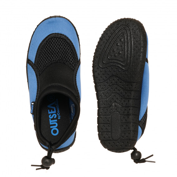 Аква обувки с черни акцент, сини Cool-Shoe 361685 4