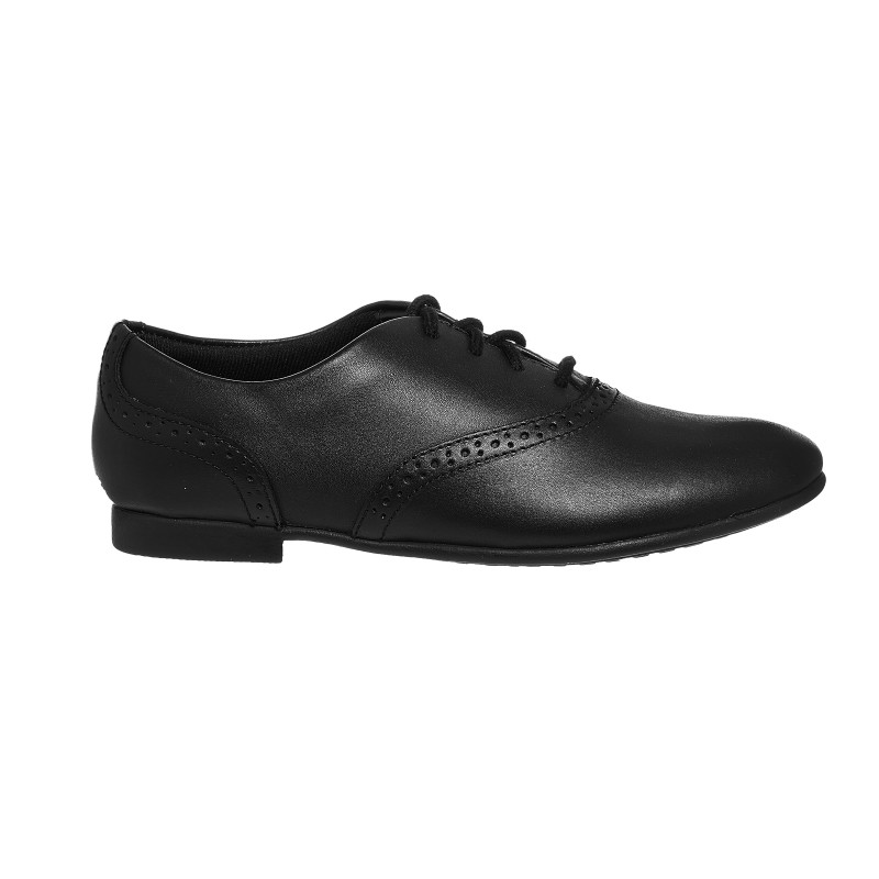 Елегантни обувки от естествена кожа, черни  361782