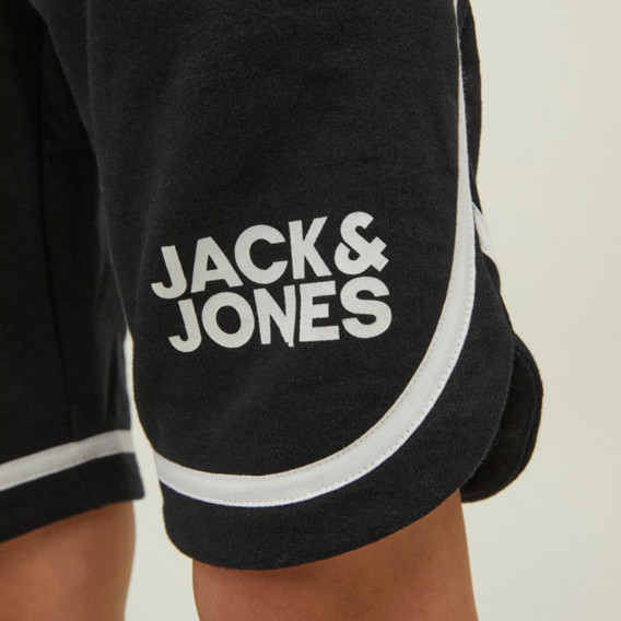 Спортни къси панталони, черни Jack & Jones junior 362314 6