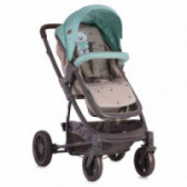 Комбинирана детска количка S 500 Set Green&Beige Teddy Bear 3 в 1, мента Lorelli 36235 2