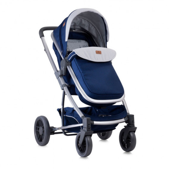 Комбинирана детска количка S 500 Set Blue Travelling 3 в 1, синя Lorelli 36257 5