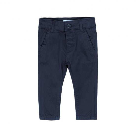 Памучен панталон със скосени джобове за момче Boboli 3627 