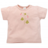 Тениска с къс ръкав и принт, розова Pinokio 362701 