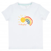 Комплект тениска и къси панталонки Sunny days от органичен памук Name it 363401 2