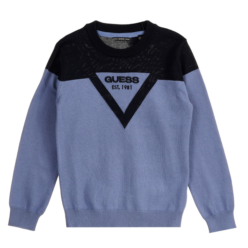 Пуловер с логото на бранда  363758
