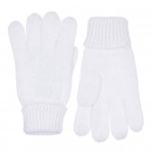 Ръкавици с блестящи нишки, бели Chicco 364294 3