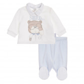 Комплект от блуза и ританки за бебе, многоцветен Chicco 364346 5