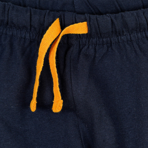 Памучен спортен панталон с рипсен ластик Chicco 364492 2