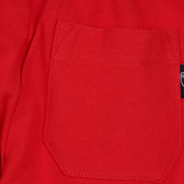 Памучни къси панталони за бебе, червени Chicco 365191 3