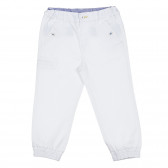 Панталон с ластици на крачолите, бял Chicco 365535 