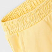 Памучни къси панталони, жълти Name it 366474 3