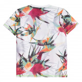 Тениска с флорален принт, многоцветна Guess 366625 4