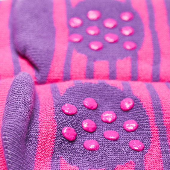 Комплект клин и чорапи за бебе в розово и лилаво Chicco 36671 6
