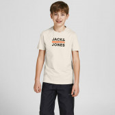 Тениска с надпис Jac&Jones, бяла JACK&JONES JUNIOR 367447 3