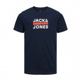 Тениска с надпис Jac&Jones, синя JACK&JONES JUNIOR 367452 