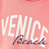 Тениска с къс ръкав и надпис Venice Beach Name it 367563 3