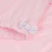 Памучен къс панталон с панделки, розов Chicco 367915 2